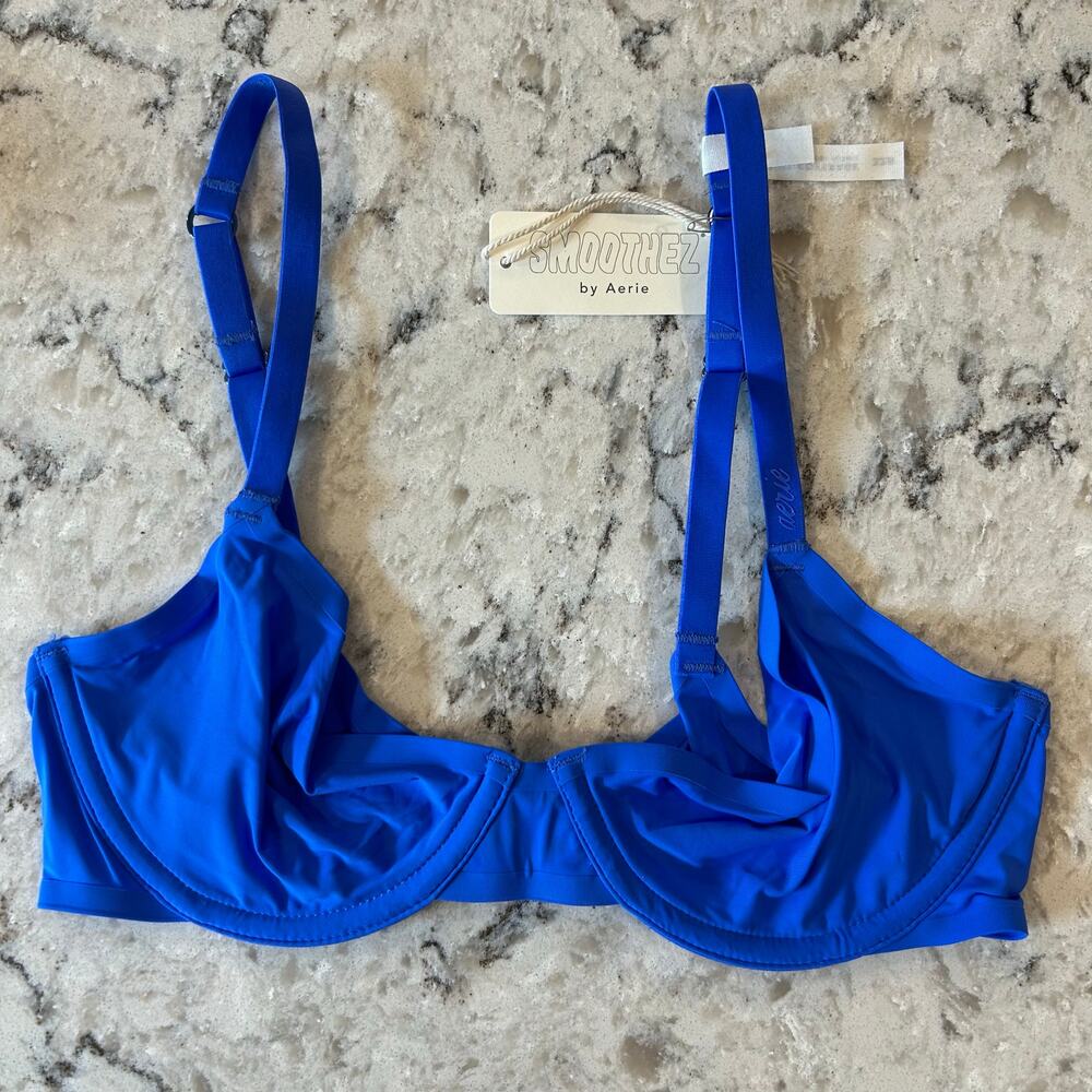 Aerie 32B Smoothez Bra- NWT unlined full coverage discontinued color‎